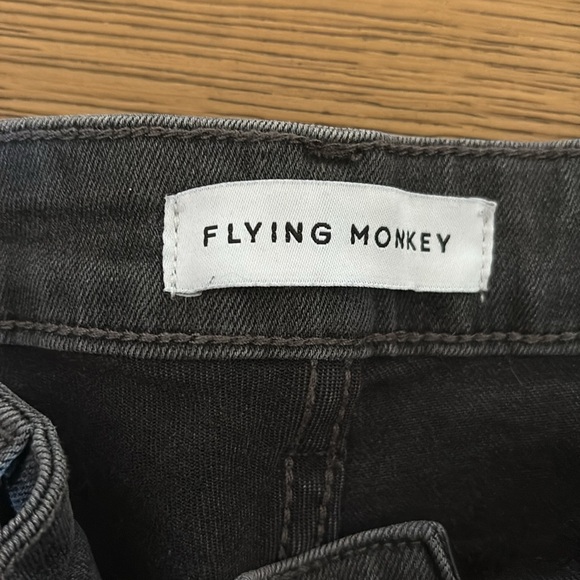 Flying Monkey Black Washed Jeans size 31 - Picture 2 of 5